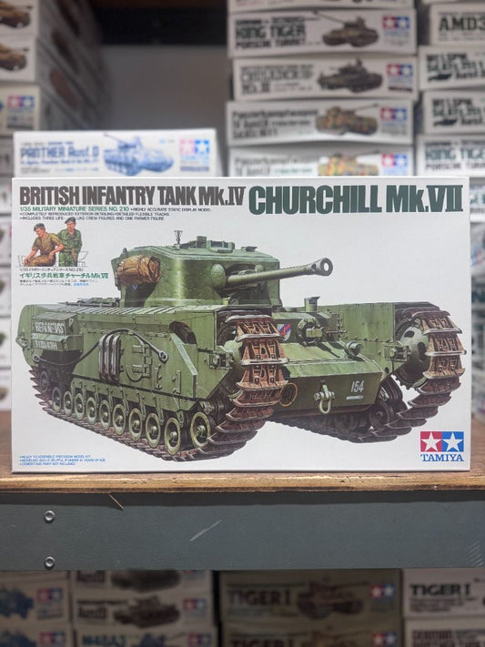 田宮 Tamiya 35210 1/35 British Infantry Tank Mk.4 Churchill Mk.Ⅶ Model Kit