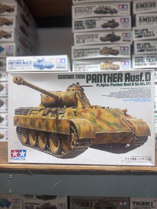 田宮 Tamiya 35345 1/35 German Tank Panther Ausf.D Model Kit