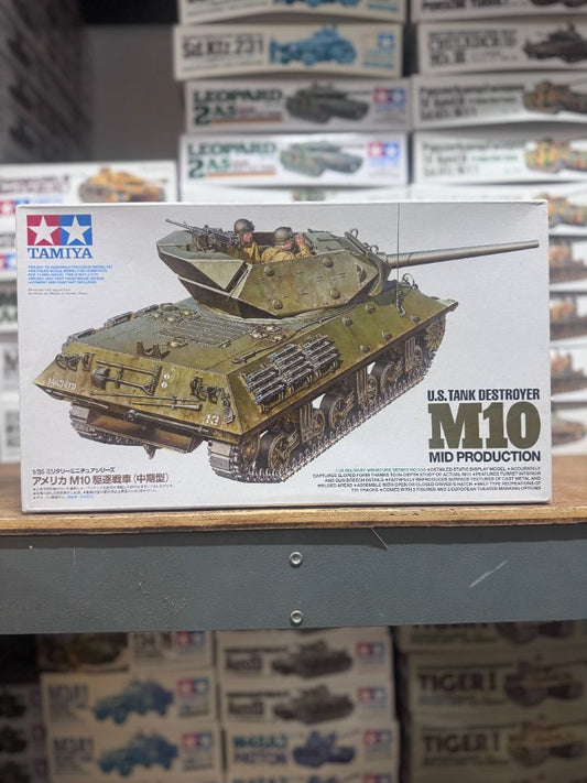 田宮 Tamiya 35350 1/35 US Tank Destroyer M10 (Mid Production) Model Kit