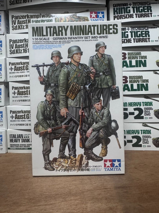 田宮 Tamiya 35371 1/35 German Infantry Mid-WWII Model Kit