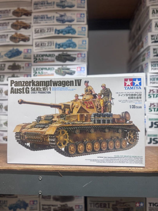 田宮 Tamiya 35378 1/35 German Tank Panzerkampfwagen Ⅳ Ausf.G (Early Production) Model Kit