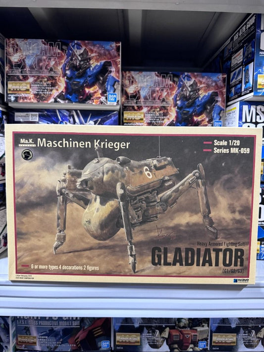 Wave 1/20 SF3D Ma.k Gladiator Model Maschinen Krieger MK-059 橫山宏 SF3D 模型