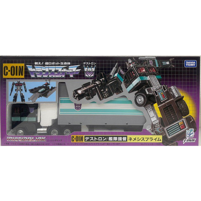 Takara Tomy C-01N 變型金剛 柯柏文 MISSING LINK Nemesis Prime 暗黑柯柏文