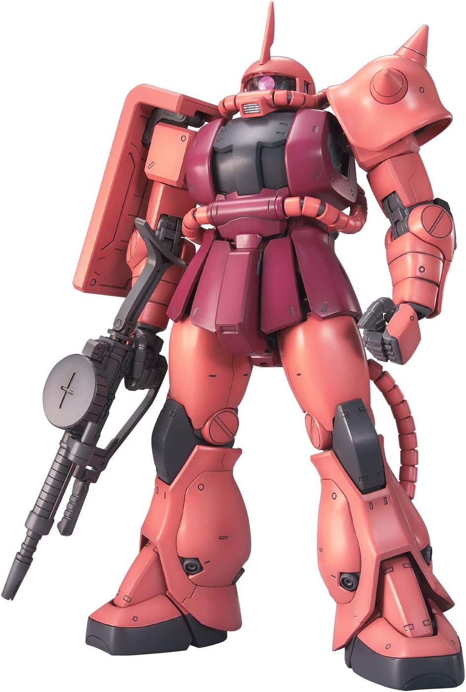 Bandai 高達 Gundam 1/100 MG 馬沙 渣古 Char's Zaku II MS-06S Ver. 2.0