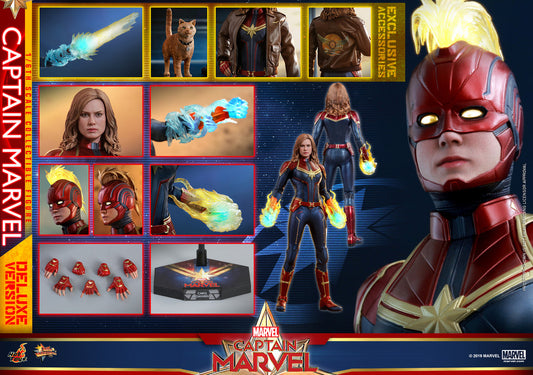 Hot Toys MMS522 Captain Marvel Deluxe 驚奇隊長豪華版