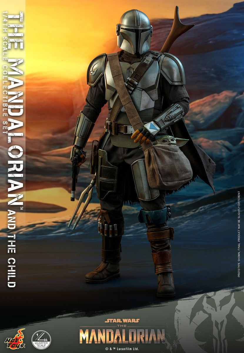 Hot Toys QS016 1/4 The Mandalorian & The Child 曼達洛人