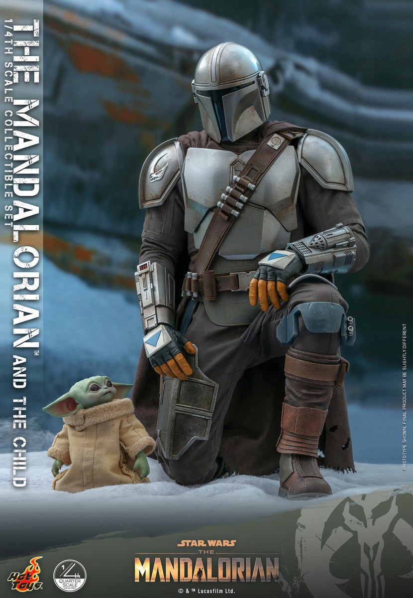Hot Toys QS016 1/4 The Mandalorian & The Child 曼達洛人