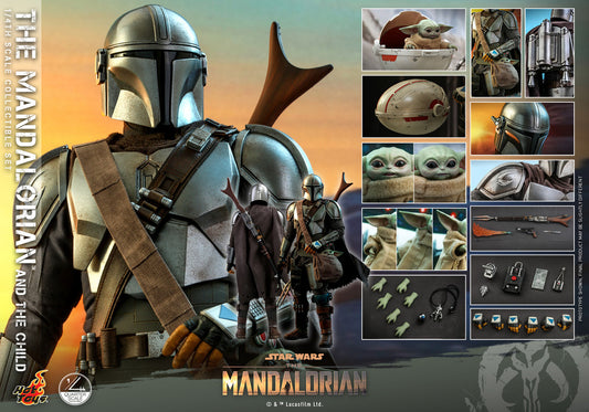 Hot Toys QS016 1/4 The Mandalorian & The Child 曼達洛人