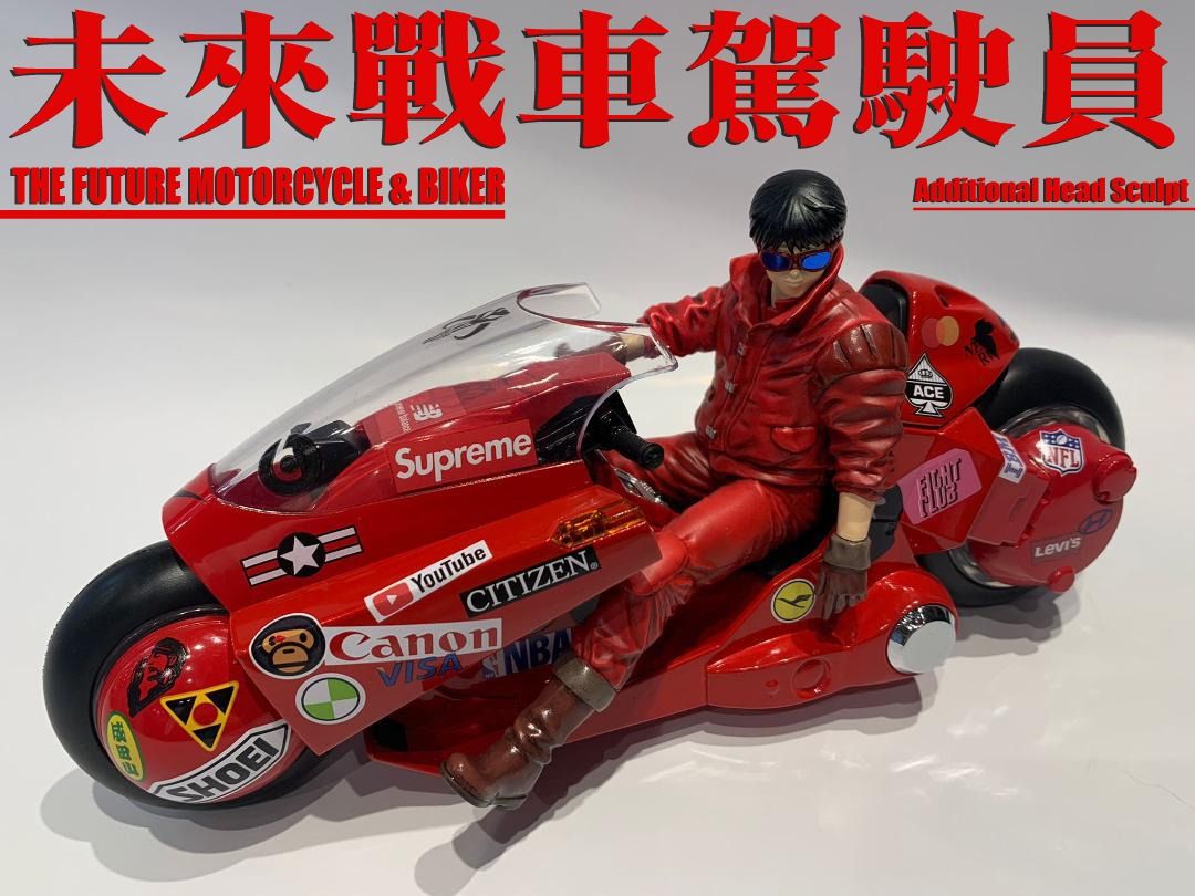 Ace Toyz 未來戰車 + 駕駛員 Figure 紅色/黑色