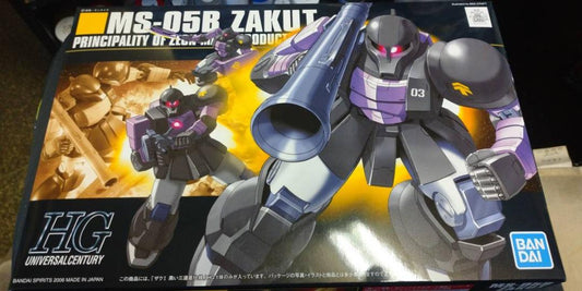 Bandai 高達 1/144 HG 068 HGUC MS-05B ZAKU I 渣古I 黑色三連星