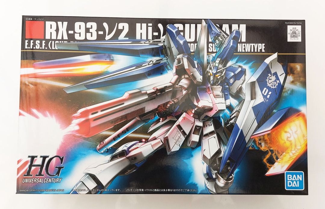 Bandai 高達 Gundam 1/144 HG HGUC Hi-Nu Gundam RX-93-V2 海牛高達