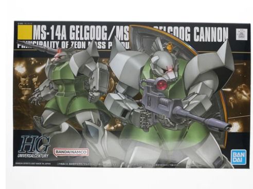 Bandai 高達 Gundam 1/144 HGUC 076 Gelgoog Cannon MS-14A 勇士