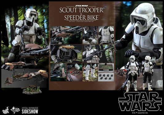 Hot Toys MMS612 Scout Trooper and Speeder Bike  Star Wars: Return of the Jedi 星球大戰